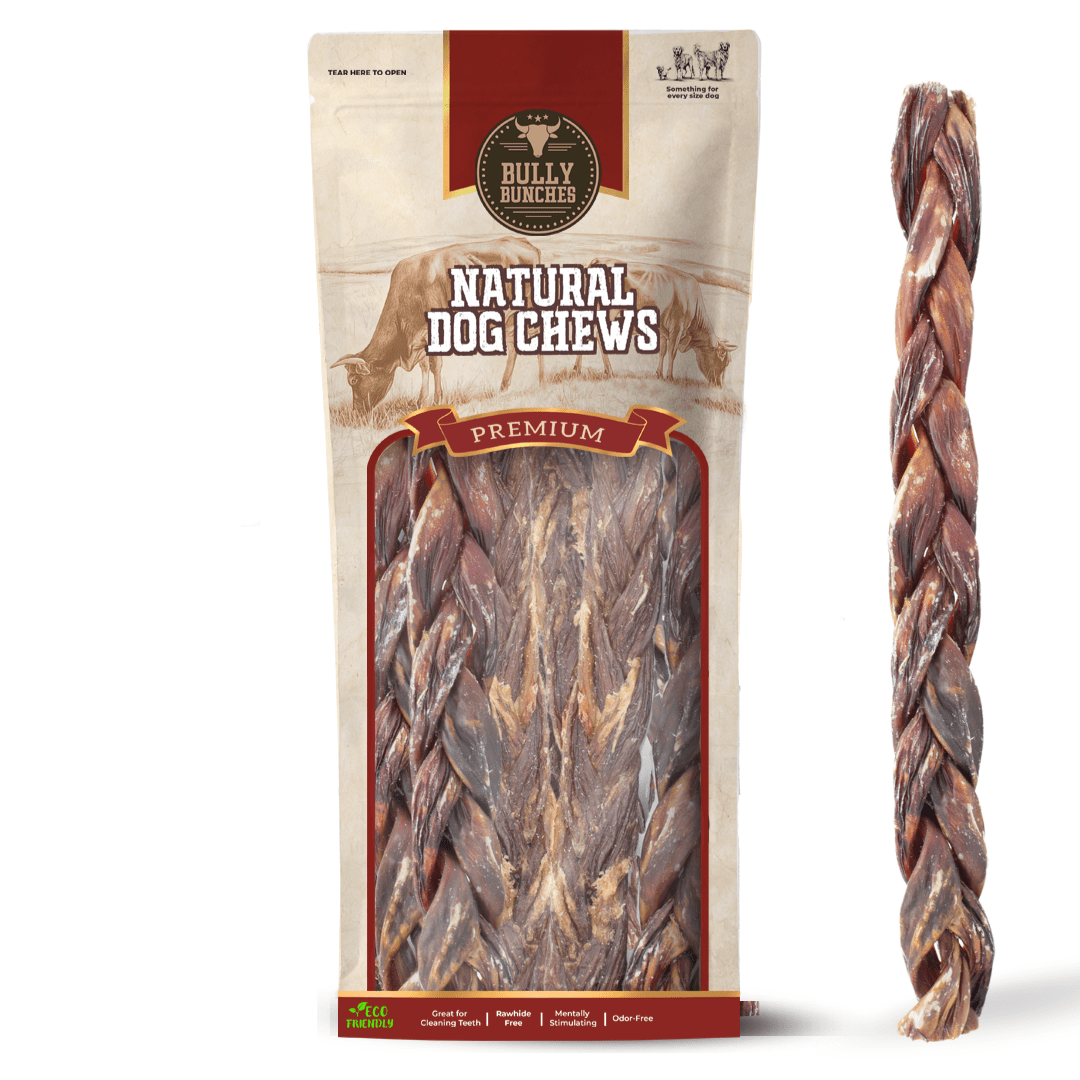 12 Inch Braided Jerky Stick - themonogram manor 