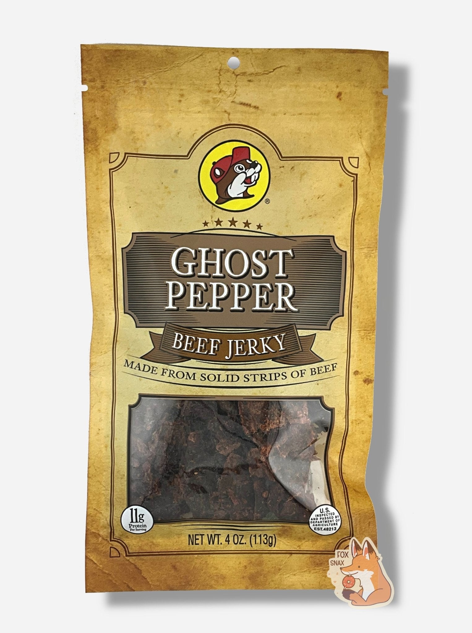 Buc - ee's Ghost Pepper Beef Jerky - themonogram manor 