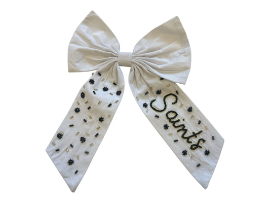 Game Day Bow - Saints - themonogram manor 
