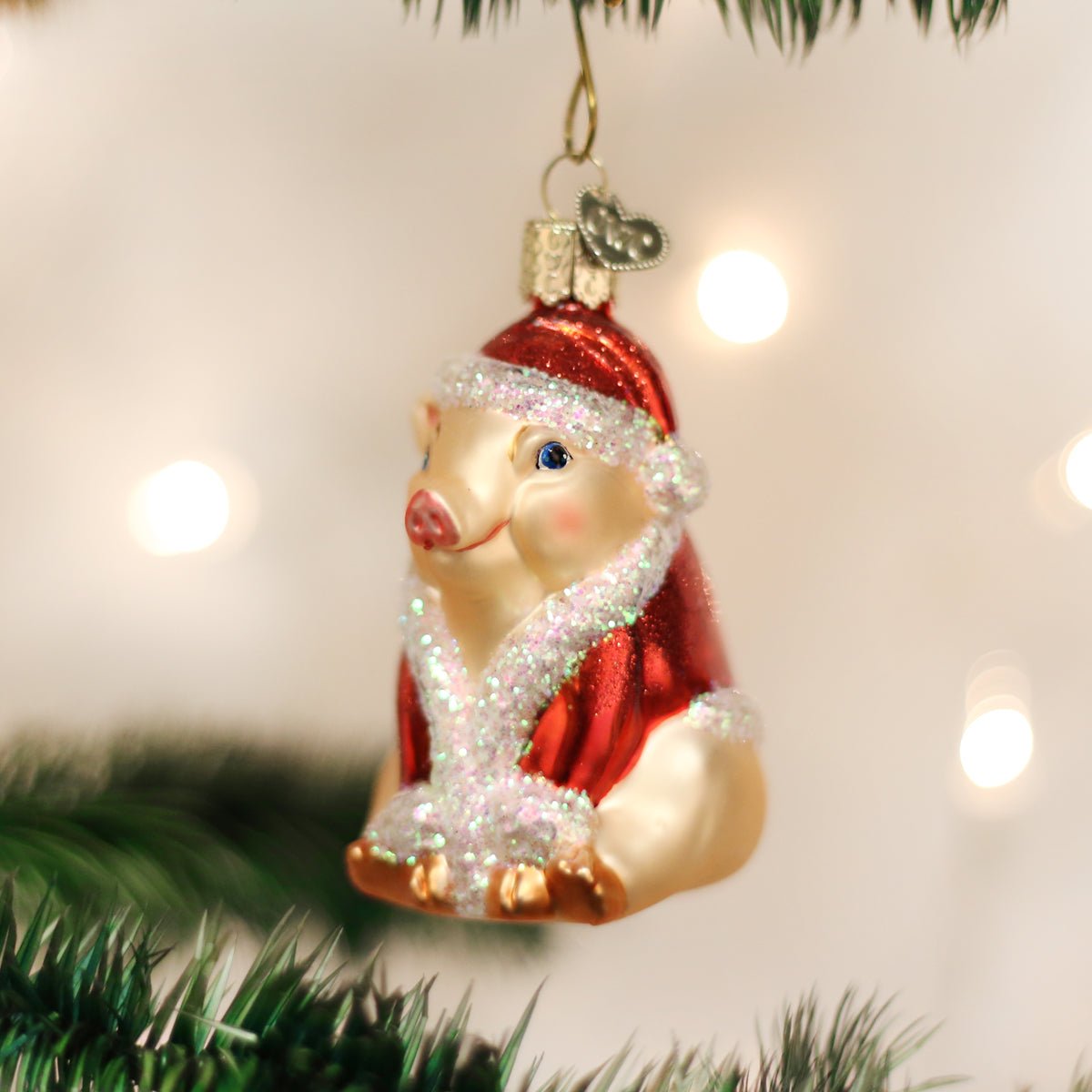 Christmas Ham Ornament - #themonogram manor #