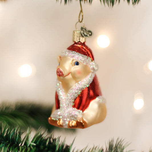 Christmas Ham Ornament - #themonogram manor #