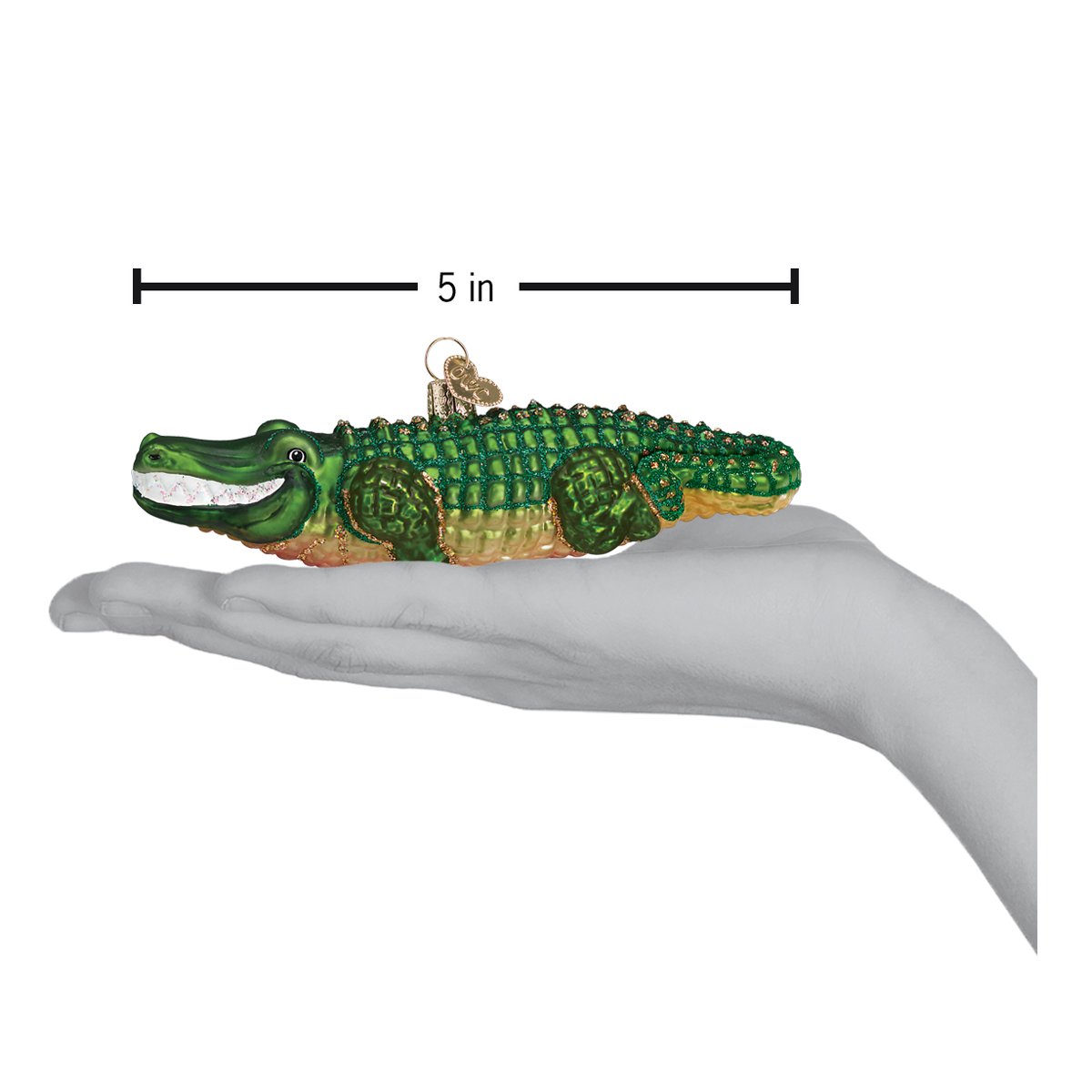 Alligator Ornament - themonogram manor 