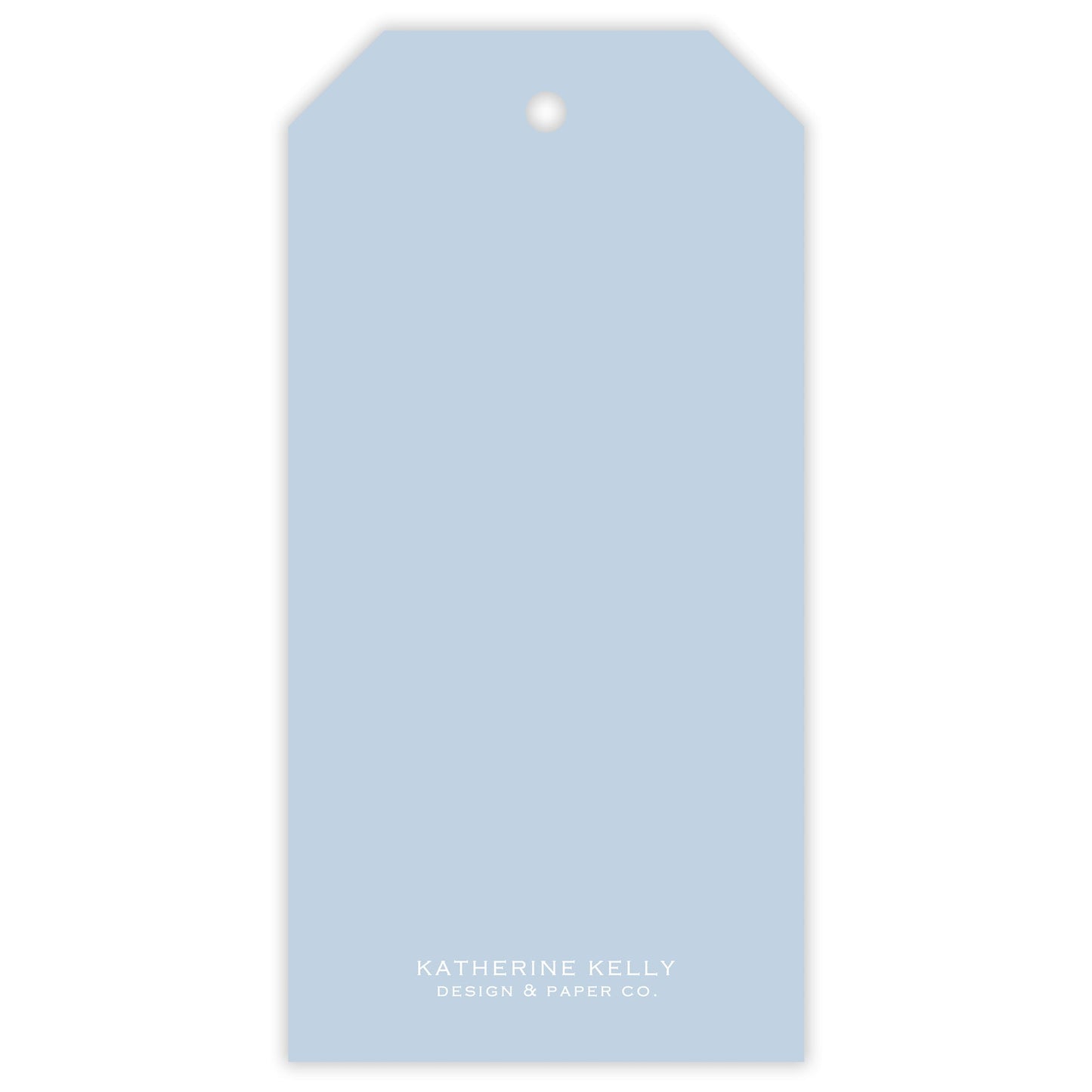 holiday vine fill - in gift tag - themonogram manor 