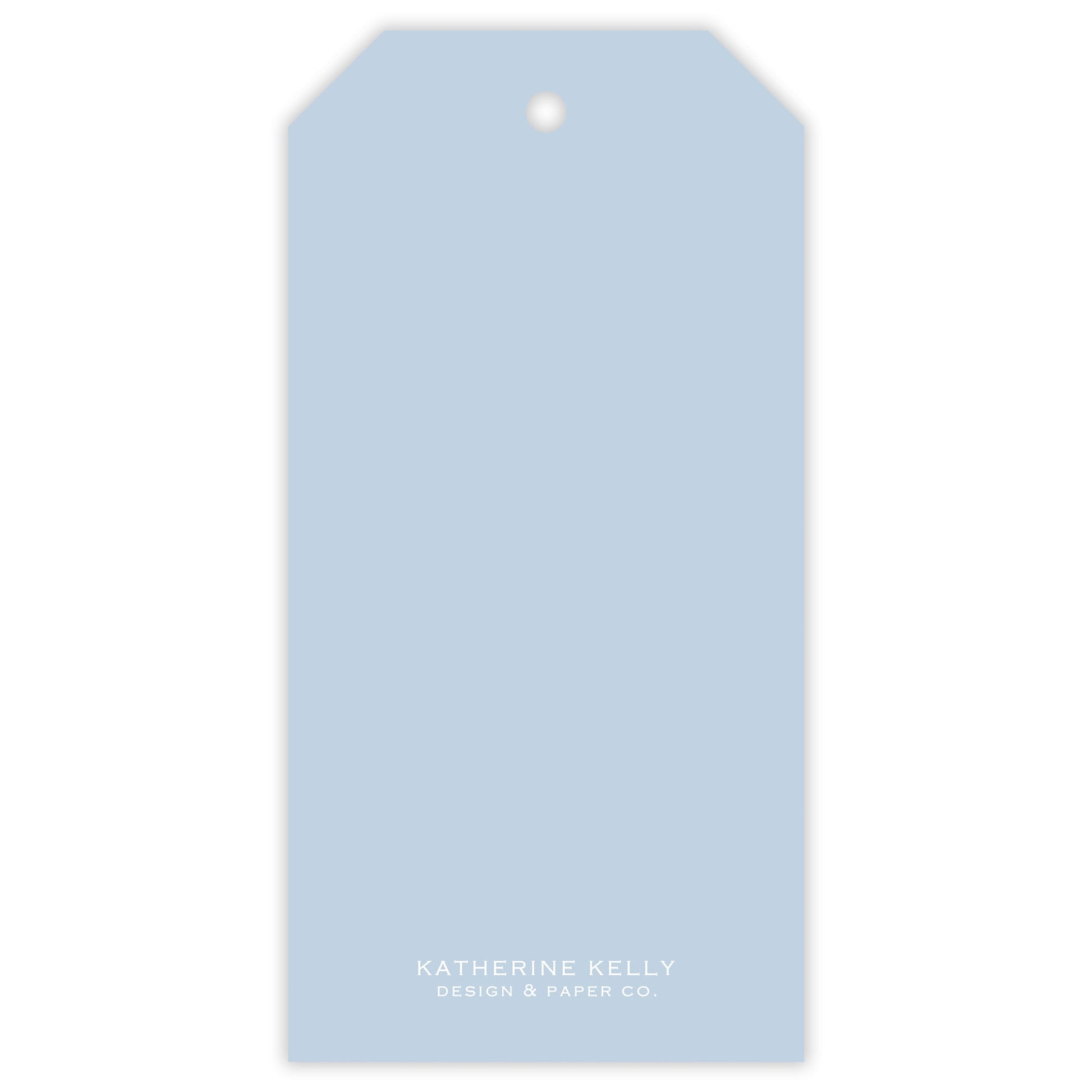holiday vine fill - in gift tag - themonogram manor 
