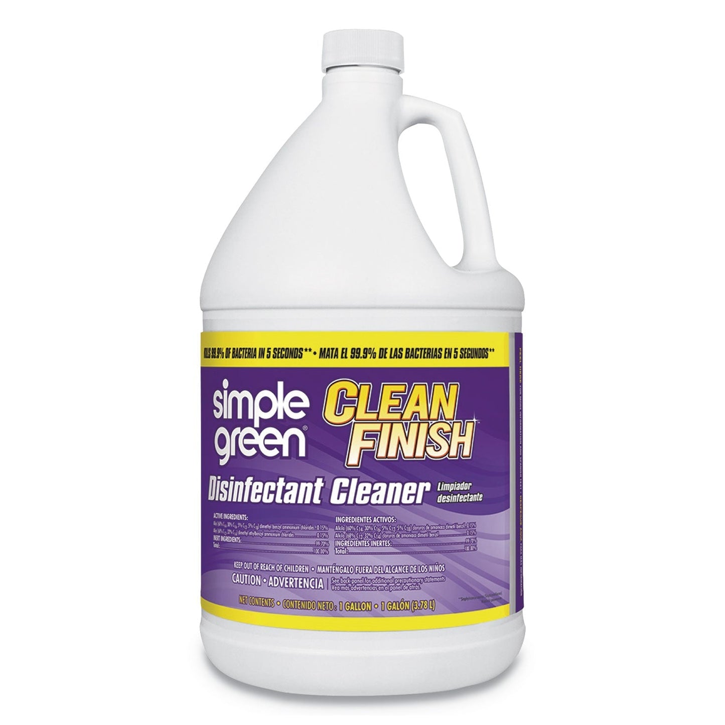 Simple Green Clean Finish Disinfectant Cleaner, 1 gal Bottle, Herbal - themonogram manor 
