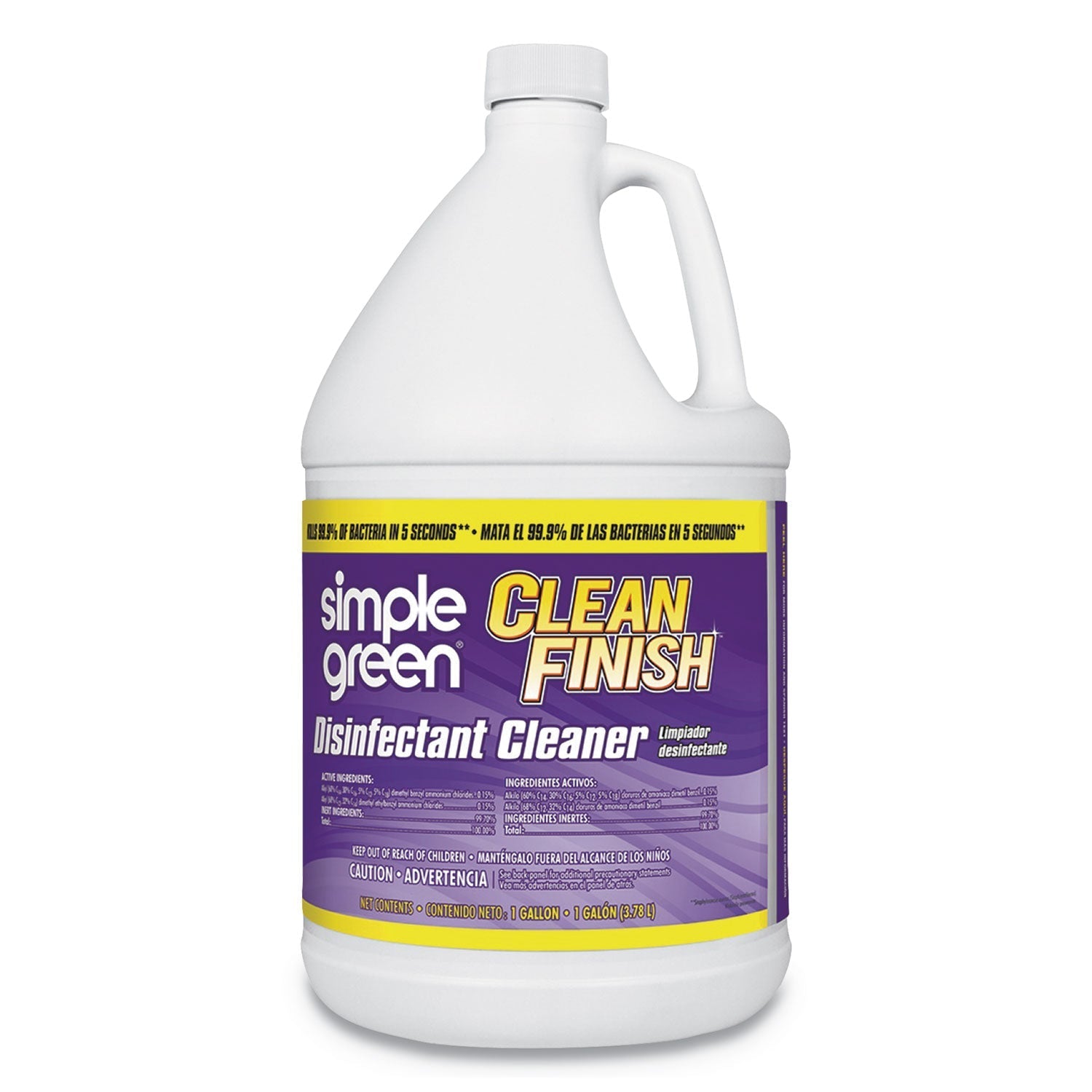 Simple Green Clean Finish Disinfectant Cleaner, 1 gal Bottle, Herbal - themonogram manor 
