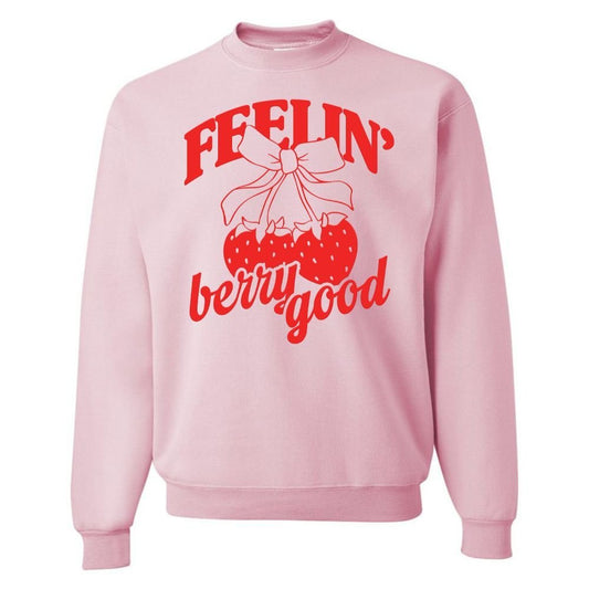 PUFF 'Berries & Bows' Crewneck Sweatshirt - themonogram manor 