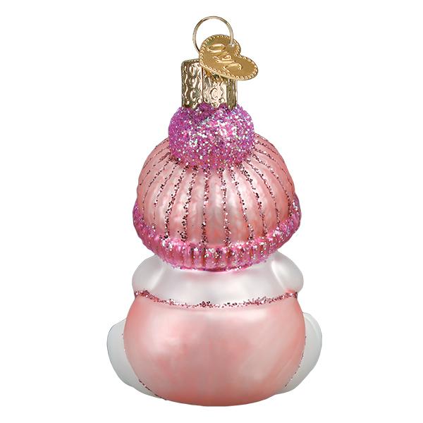 Snow Baby Girl Ornament - themonogram manor 