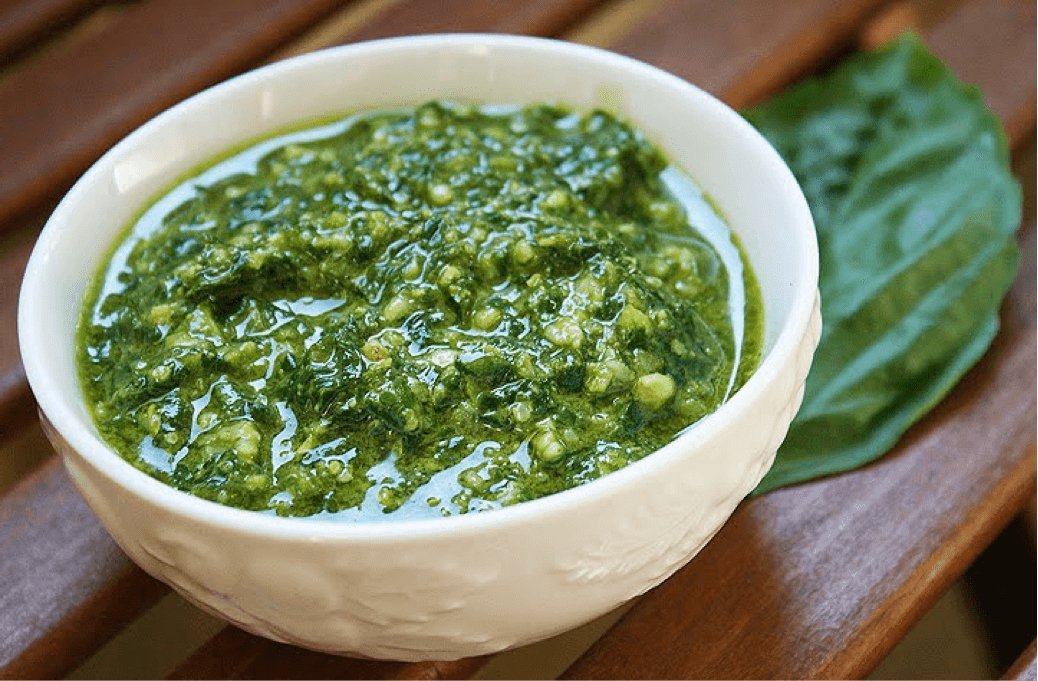 Basil Pesto Sauce - themonogram manor 