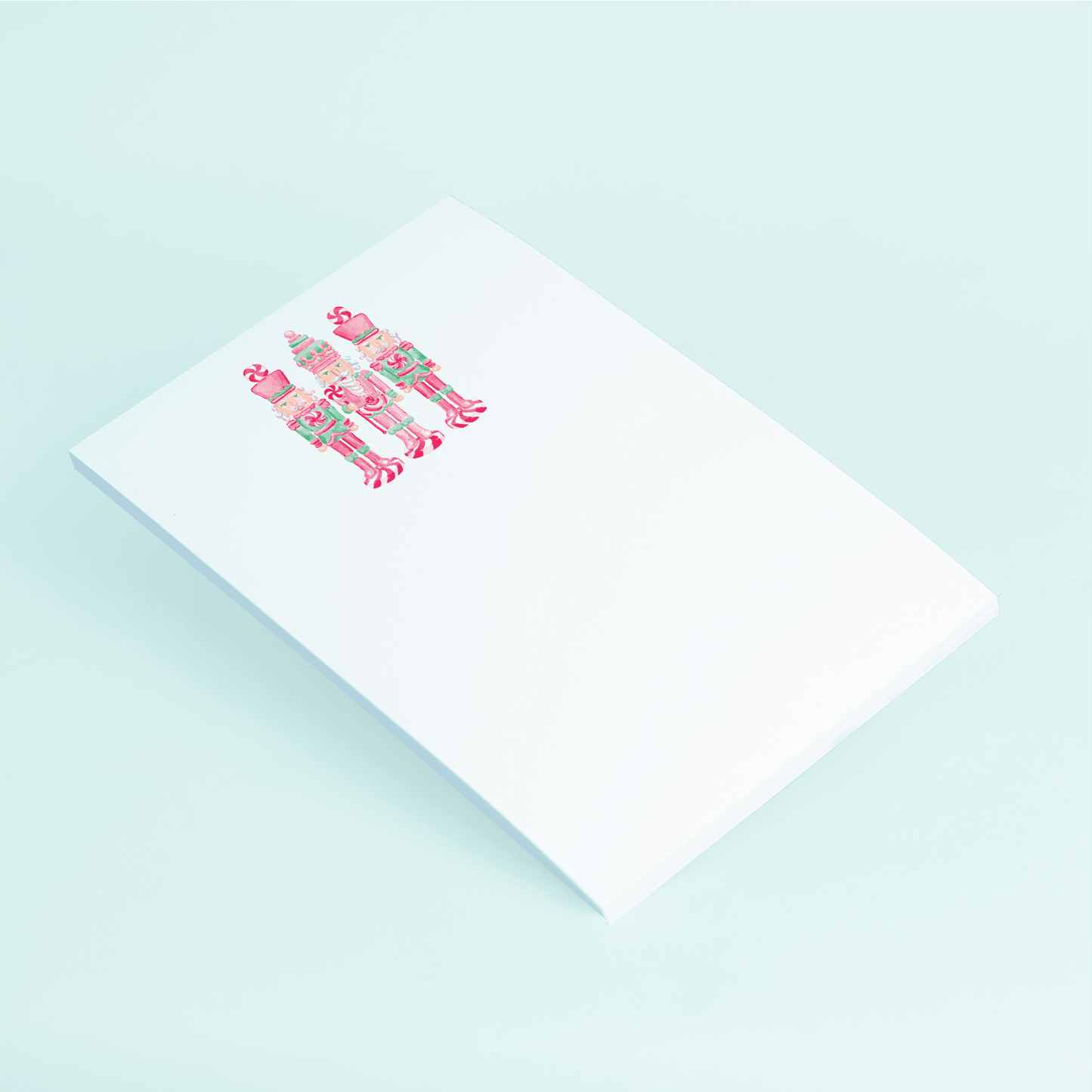 Candy Nutcrackers Notepad - themonogram manor 