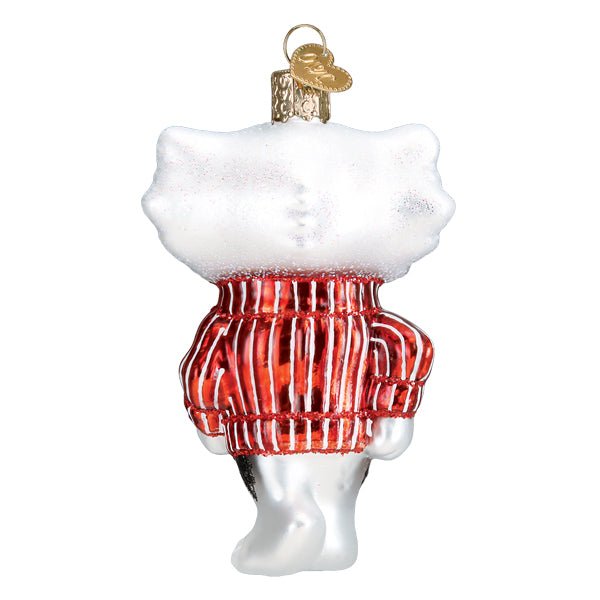 Wisconsin Bucky Ornament - themonogram manor 
