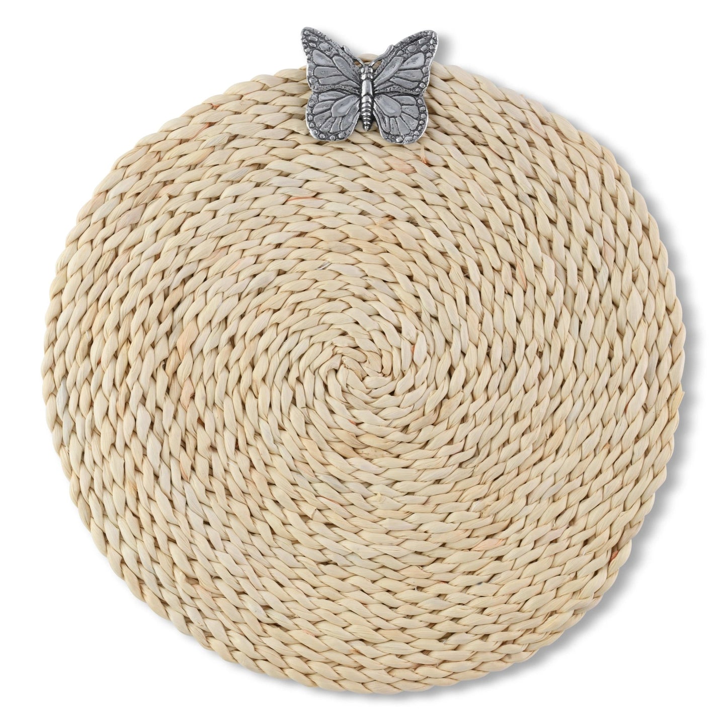 Butterfly Twisted Seagrass Placemats - set of 4 - themonogram manor 