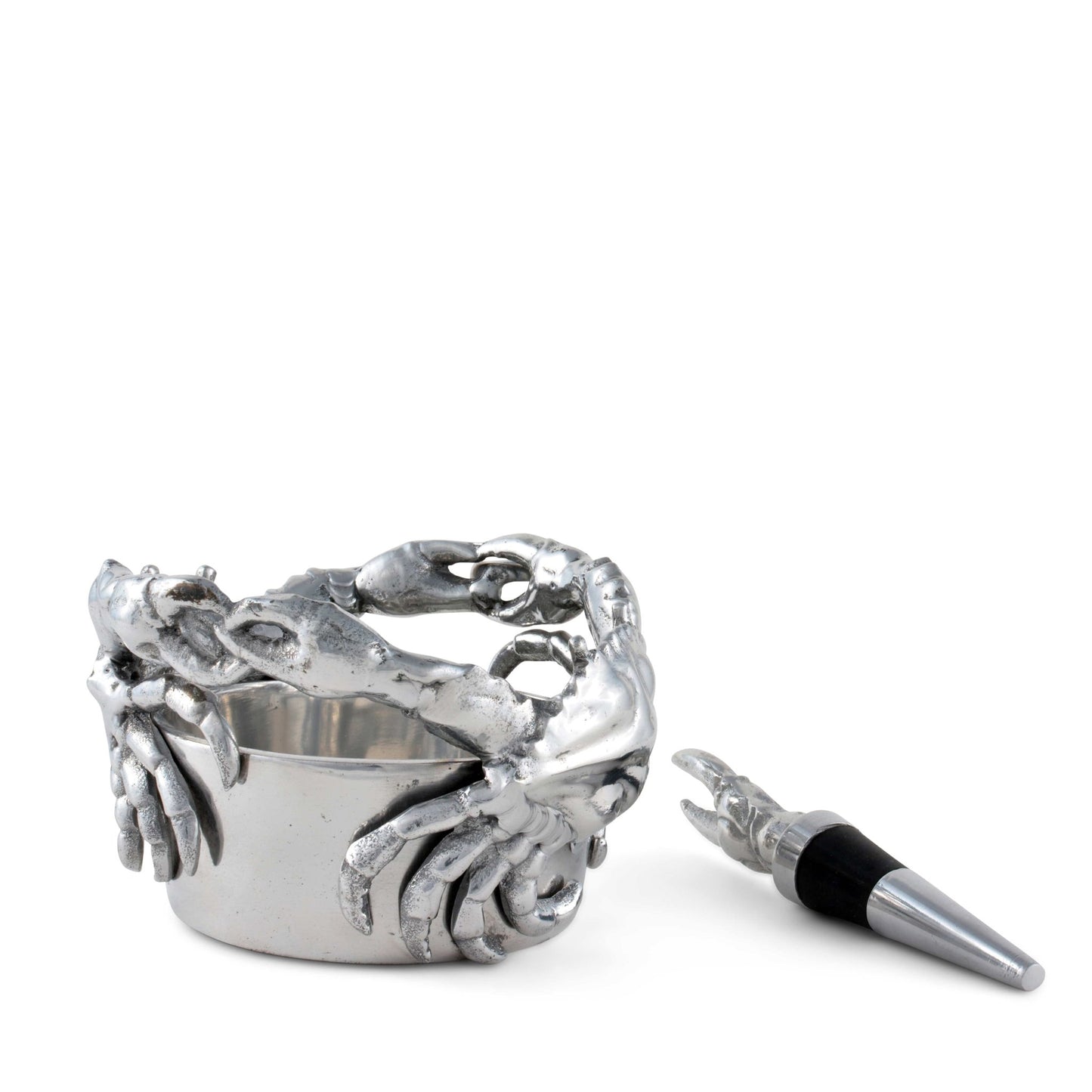 Crab Wine Caddy and Stopper Set - themonogram manor 