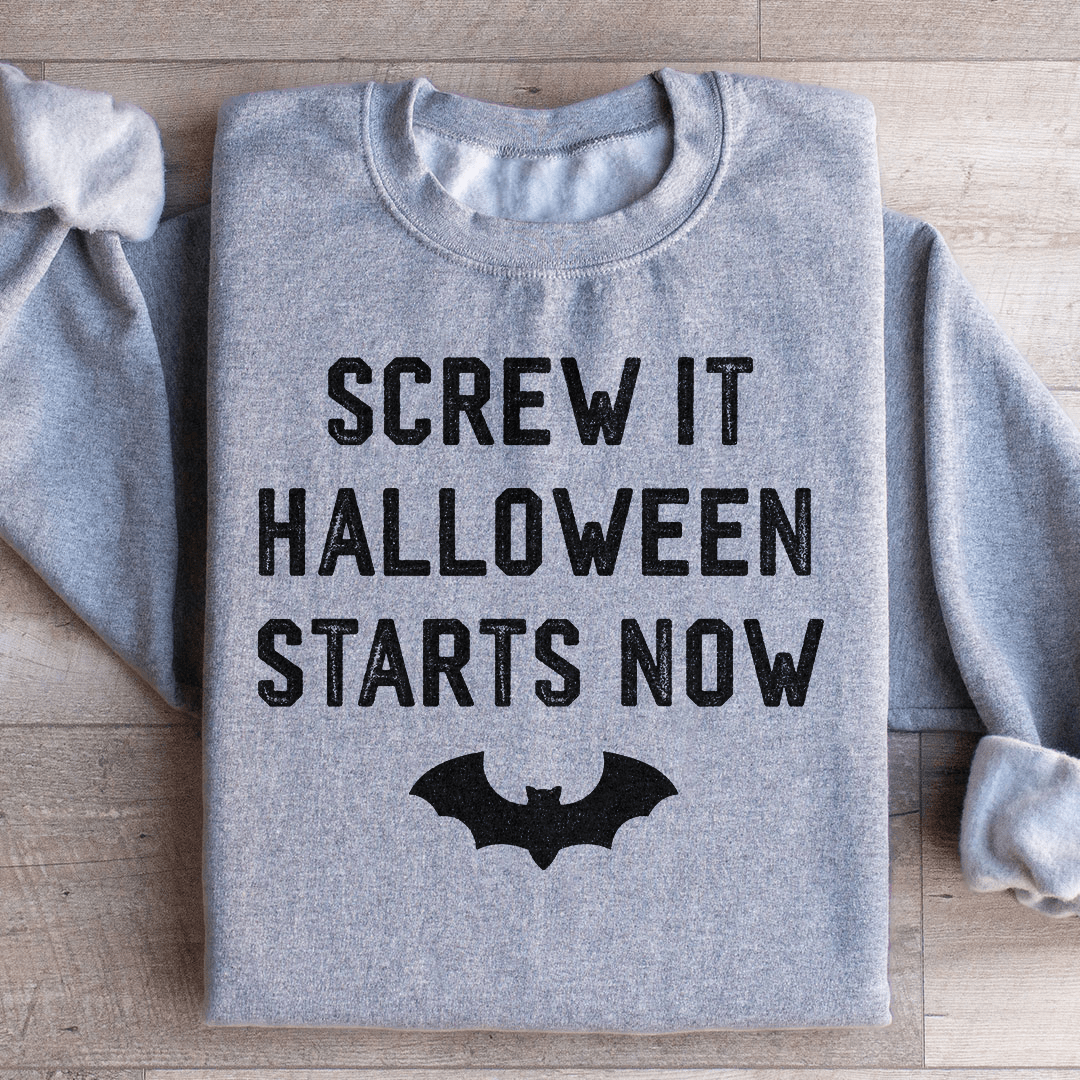 Screw It Halloween Starts Now - themonogram manor 