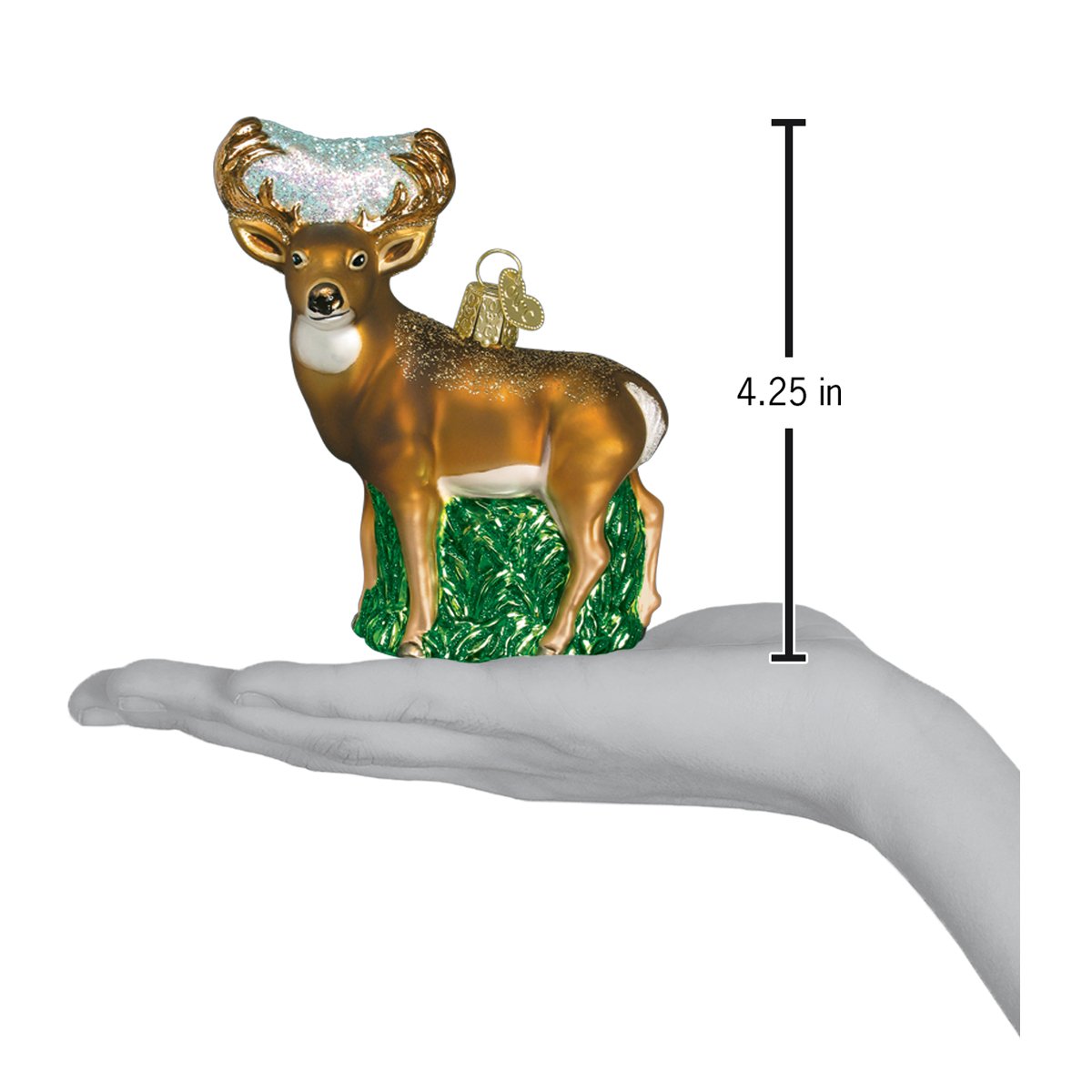 Whitetail Deer Ornament - themonogram manor 