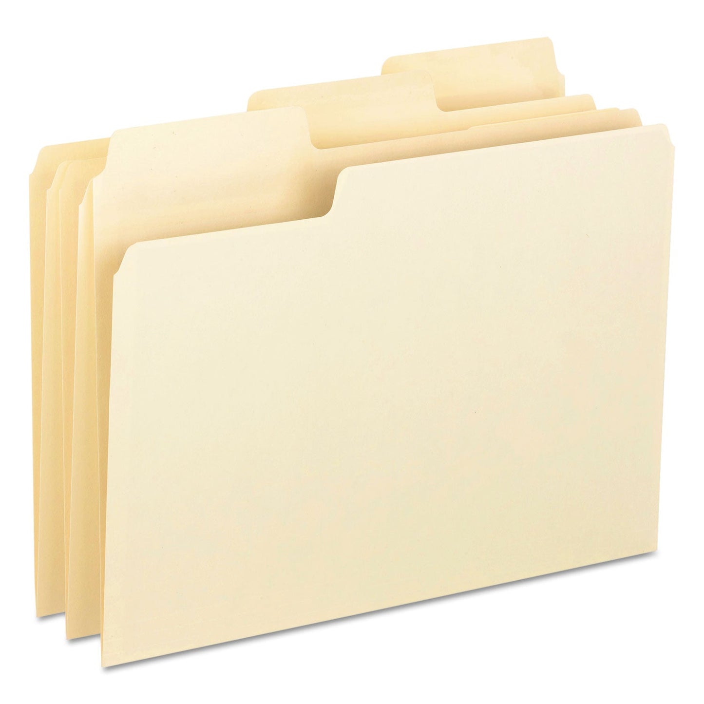 Smead Erasable SuperTab File Folders, 1/3 - Cut Tabs: Assorted, Letter Size, 0.75" Expansion, Manila, 24/Pack - themonogram manor 
