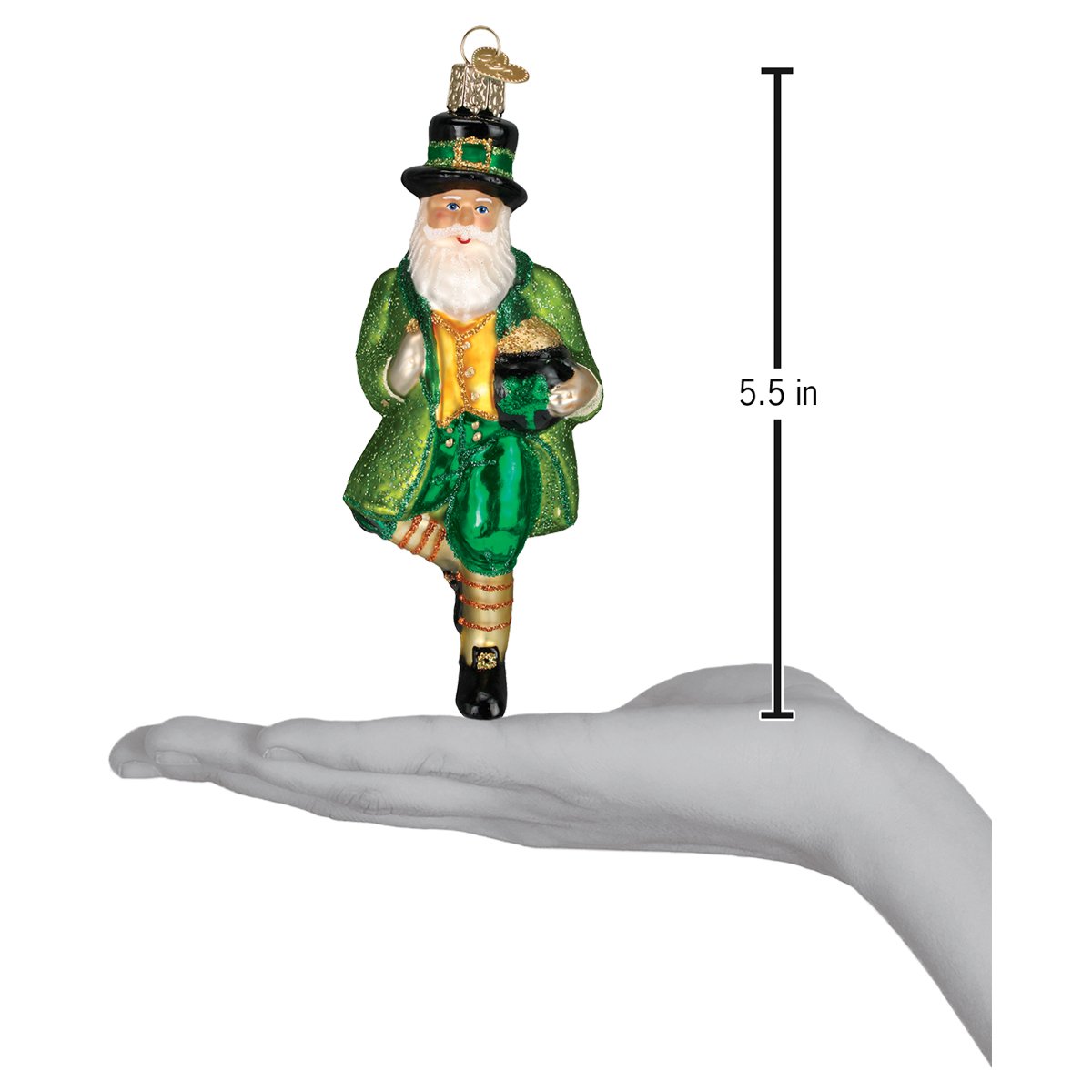 Irish Santa Ornament - #themonogram manor #