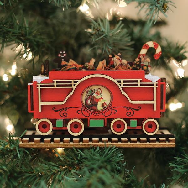 Santa's NP Express Tender - themonogram manor 
