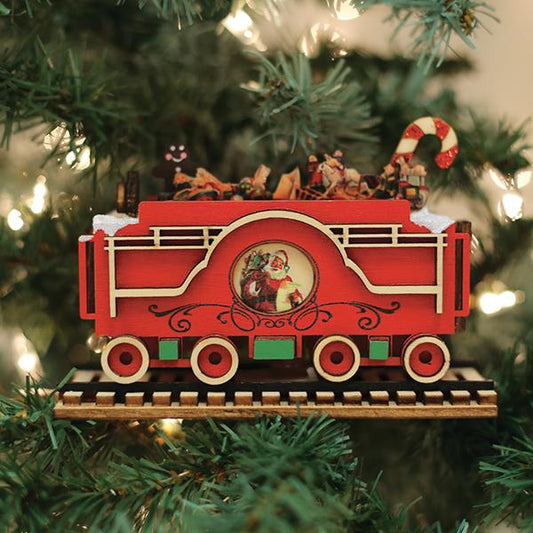 Santa's NP Express Tender - themonogram manor 