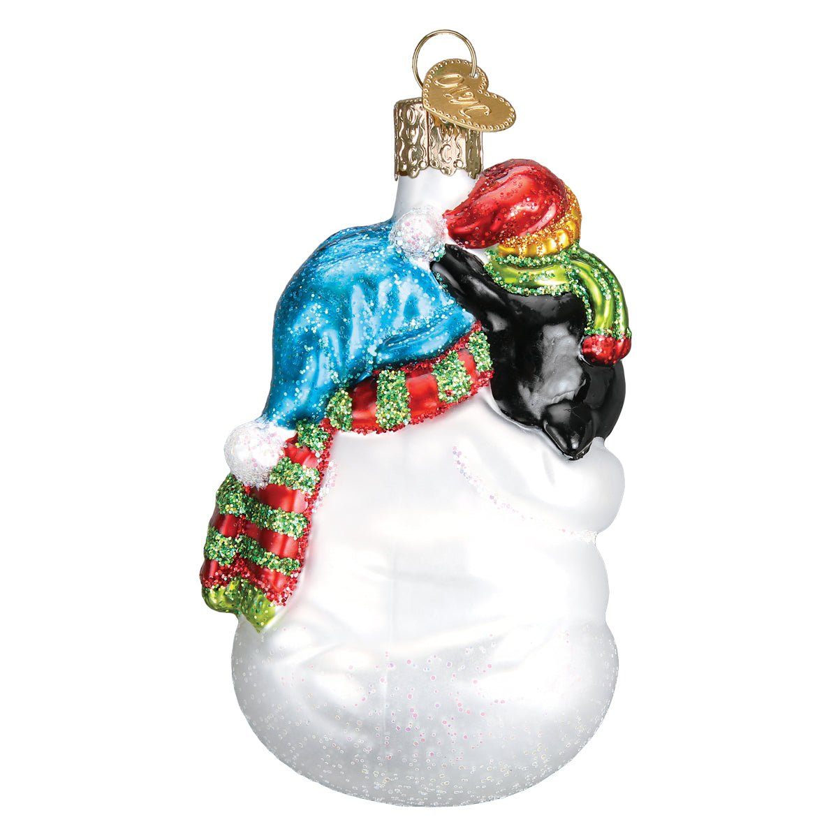 Snowman With Penguin Pal - themonogram manor 