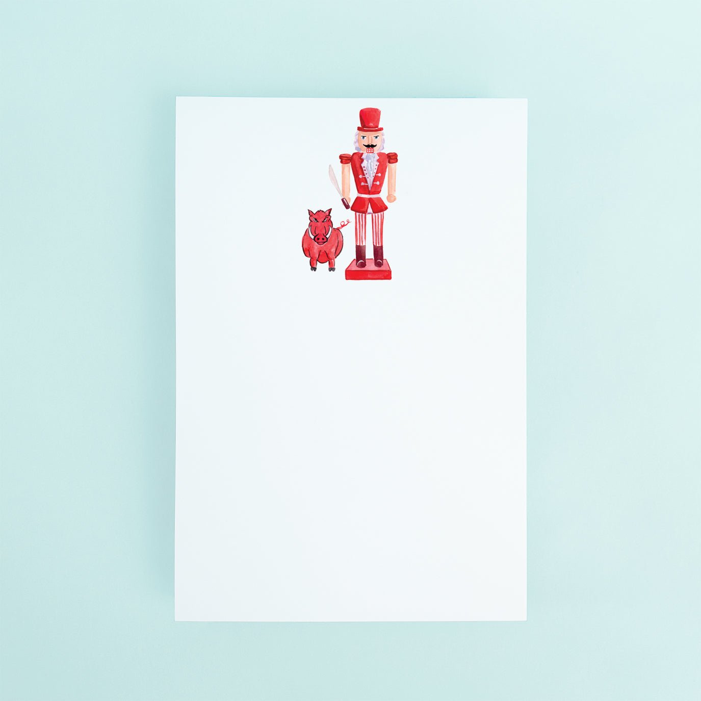 Fayetteville Nutcracker Notepad - themonogram manor 