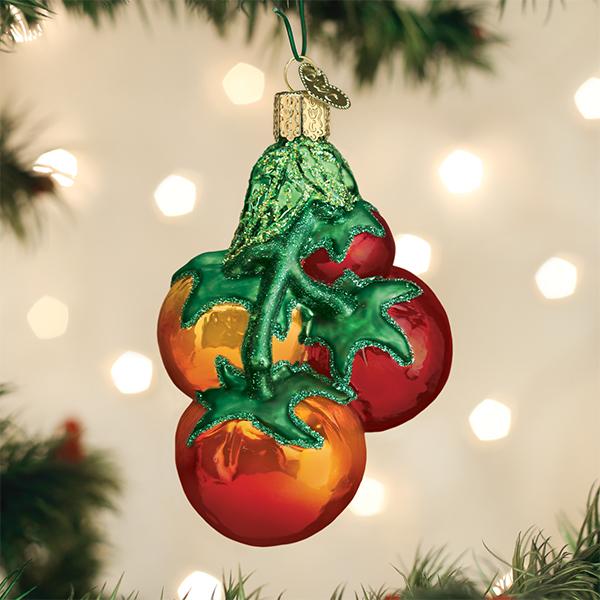 Tomatoes On Vine Ornament - themonogram manor 