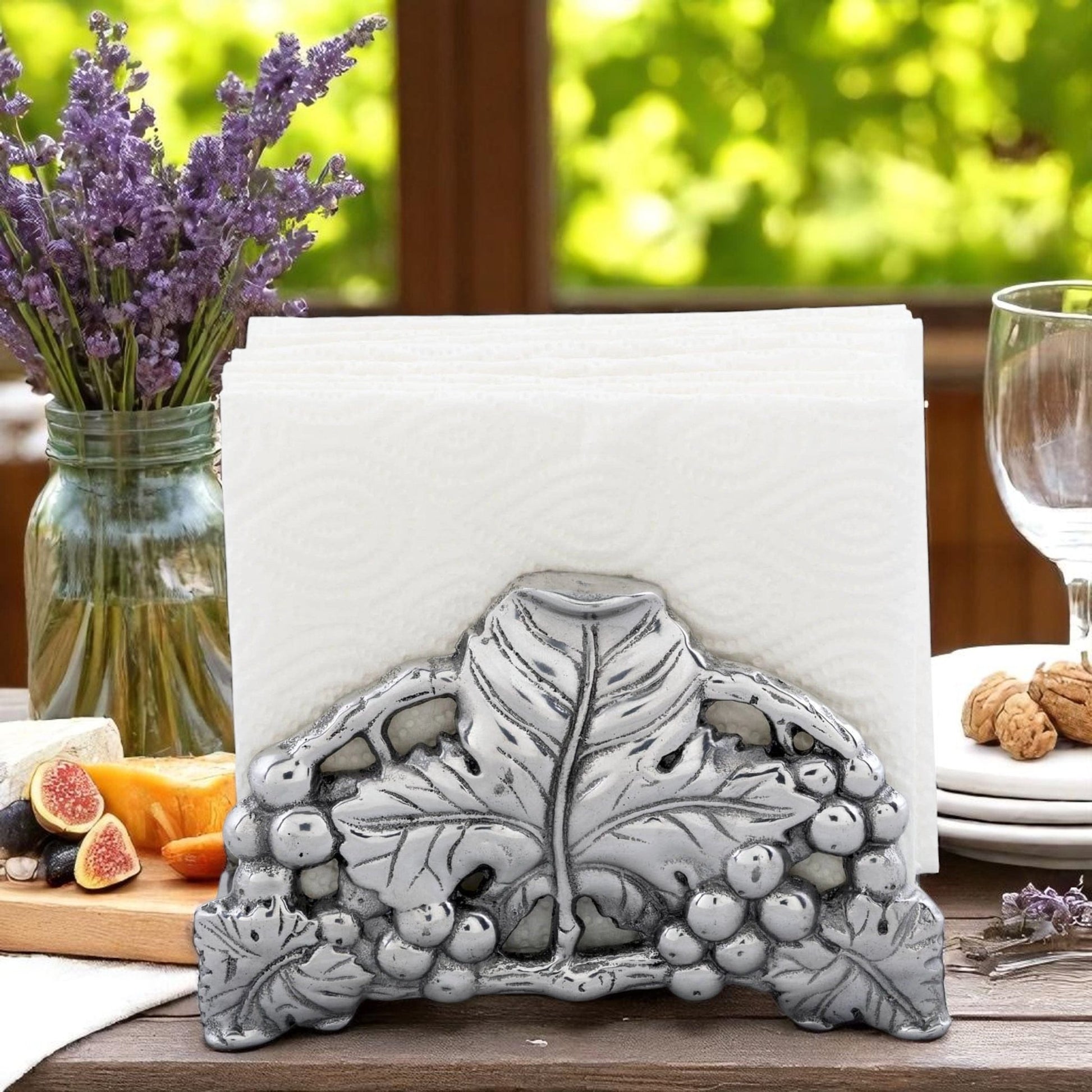 Grape 6 Napkin Holder - themonogram manor 