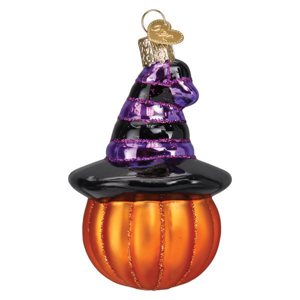 Witch Pumpkin Ornament - themonogram manor 