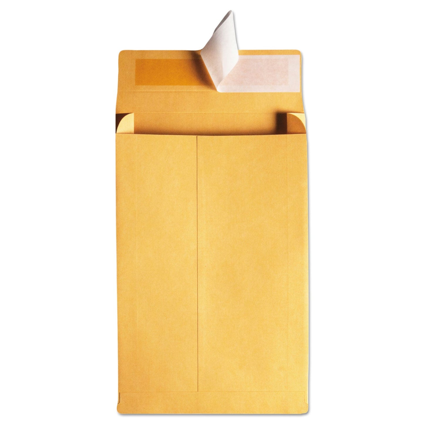 Quality Park Redi - Strip Kraft Expansion Envelope, 10 1/2, Square Flap, Redi - Strip Adhesive Closure, 9 x 12, Brown Kraft, 25/Pack - themonogram manor 