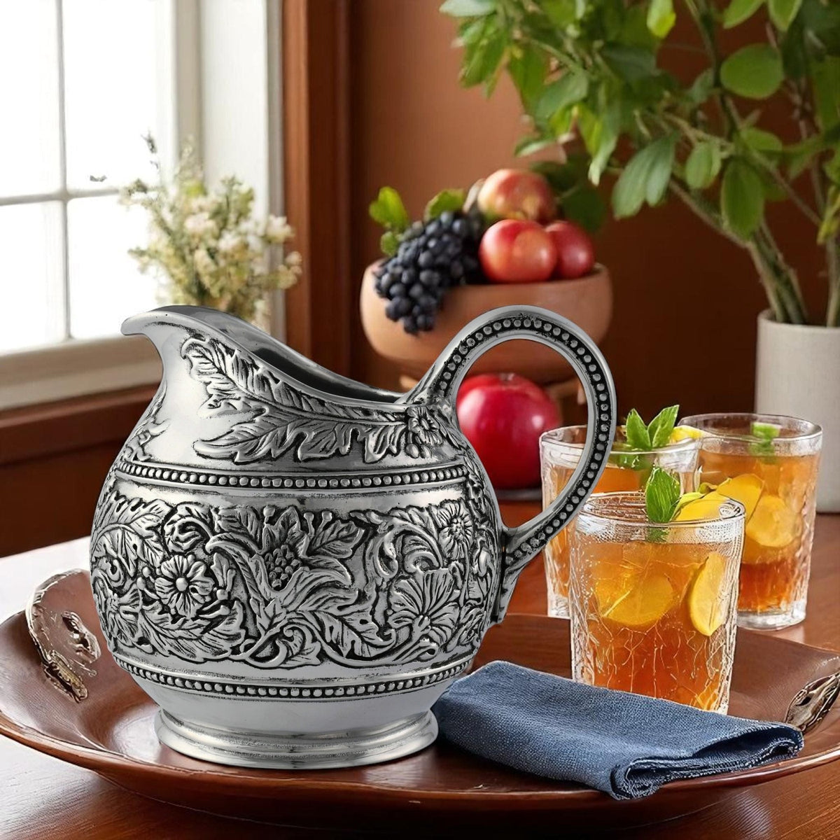 Concho Pattern Pitcher - themonogram manor 