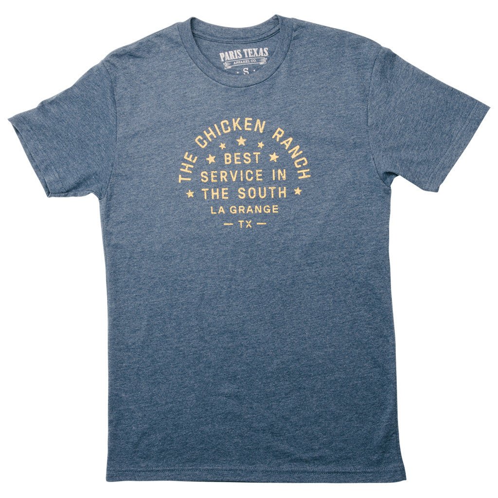 The Chicken Ranch T-Shirt - Navy - themonogram manor 