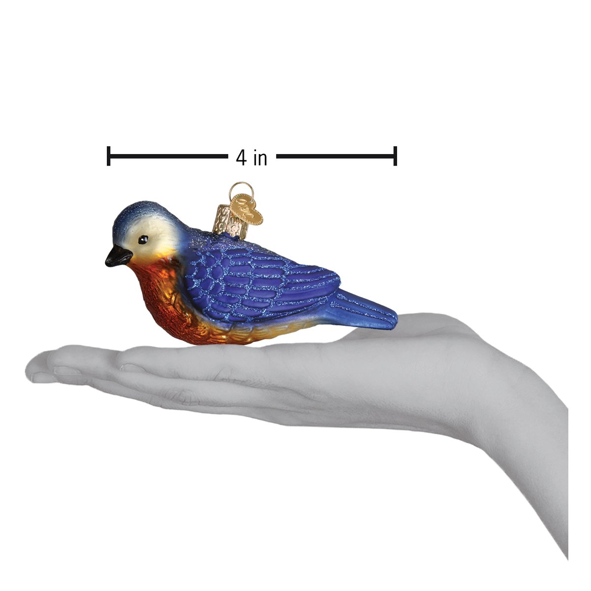 Hanging Western Bluebird - #themonogram manor #