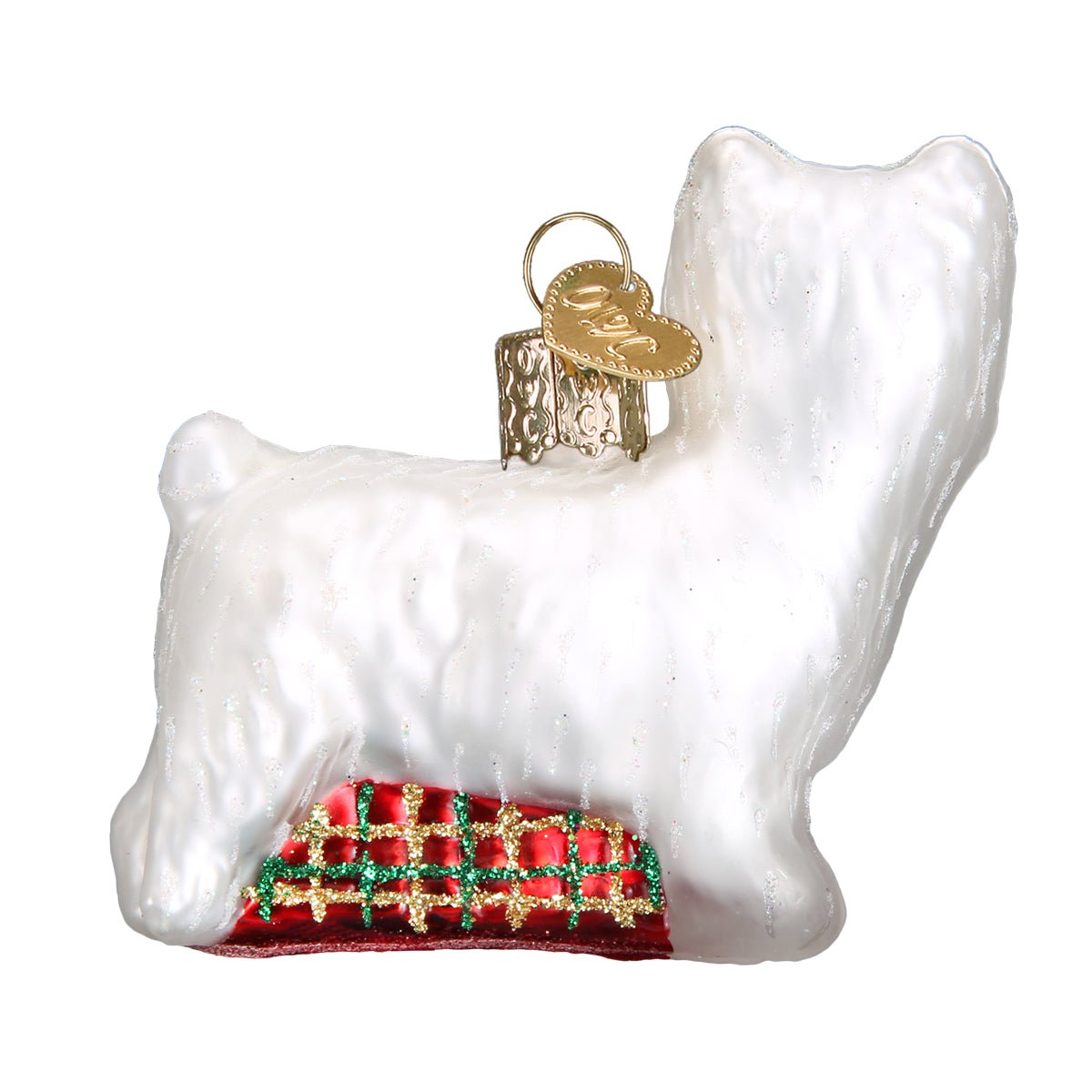 Westie Ornament - #themonogram manor #