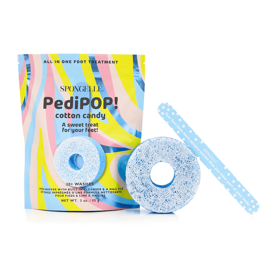 Cotton Candy | PediPOP! Pedi Buffer & Nail File - themonogram manor 