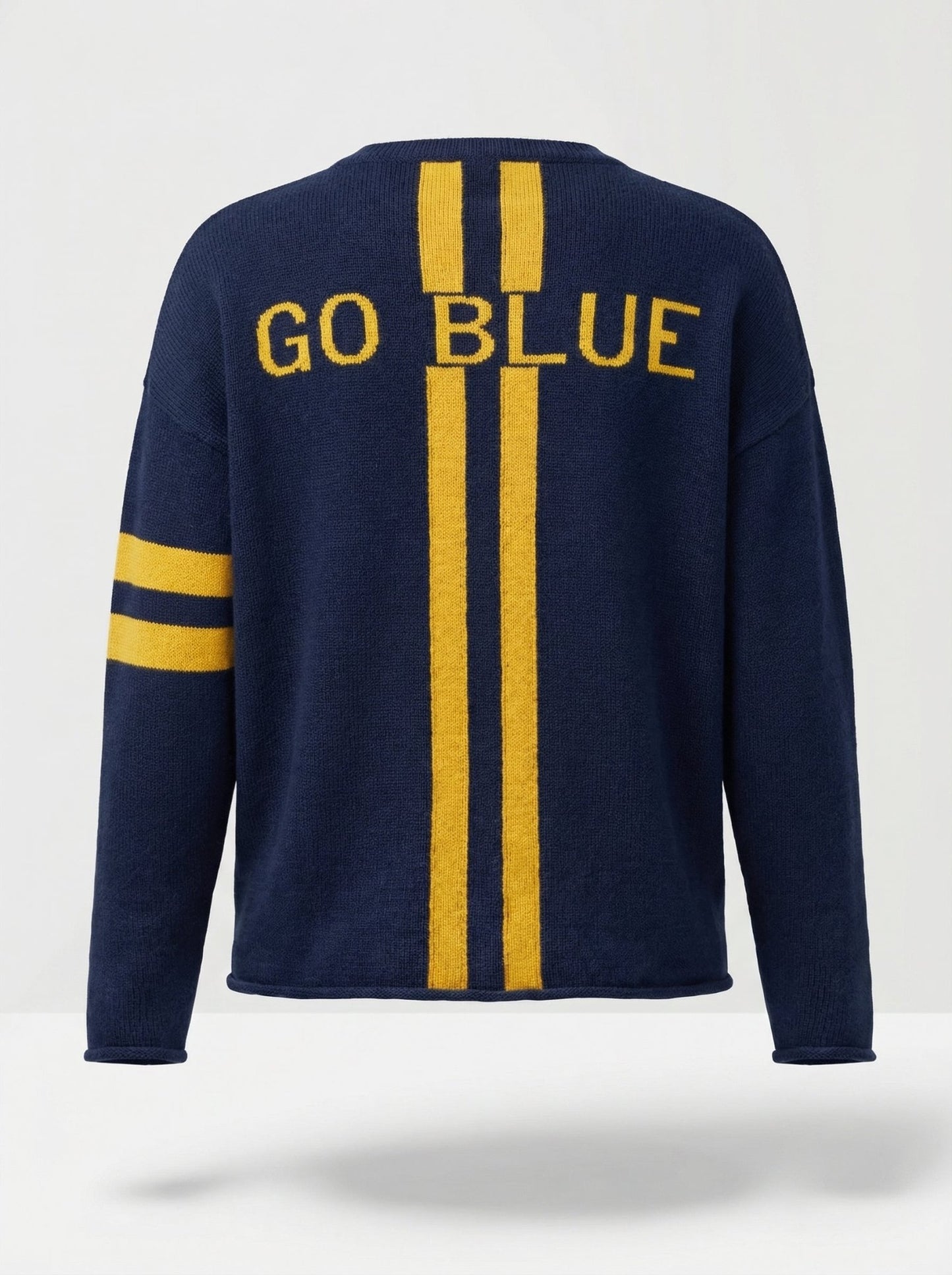 Michigan Long Sleeve – Go Blue Cotton - themonogram manor 