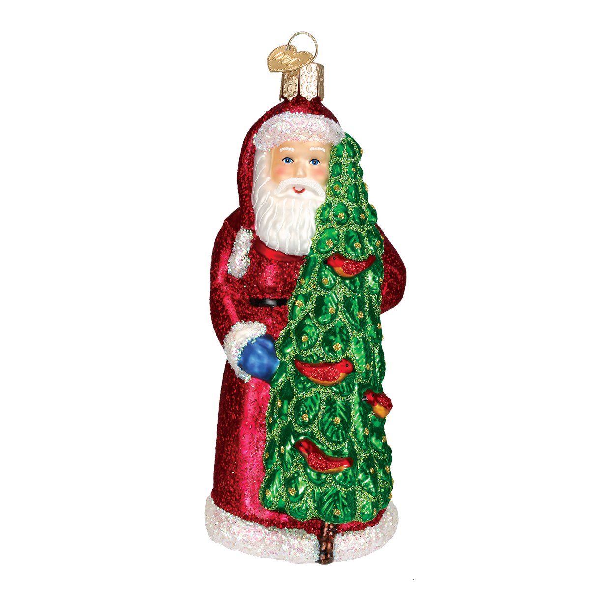 Santa With Calling Birds - #themonogram manor #