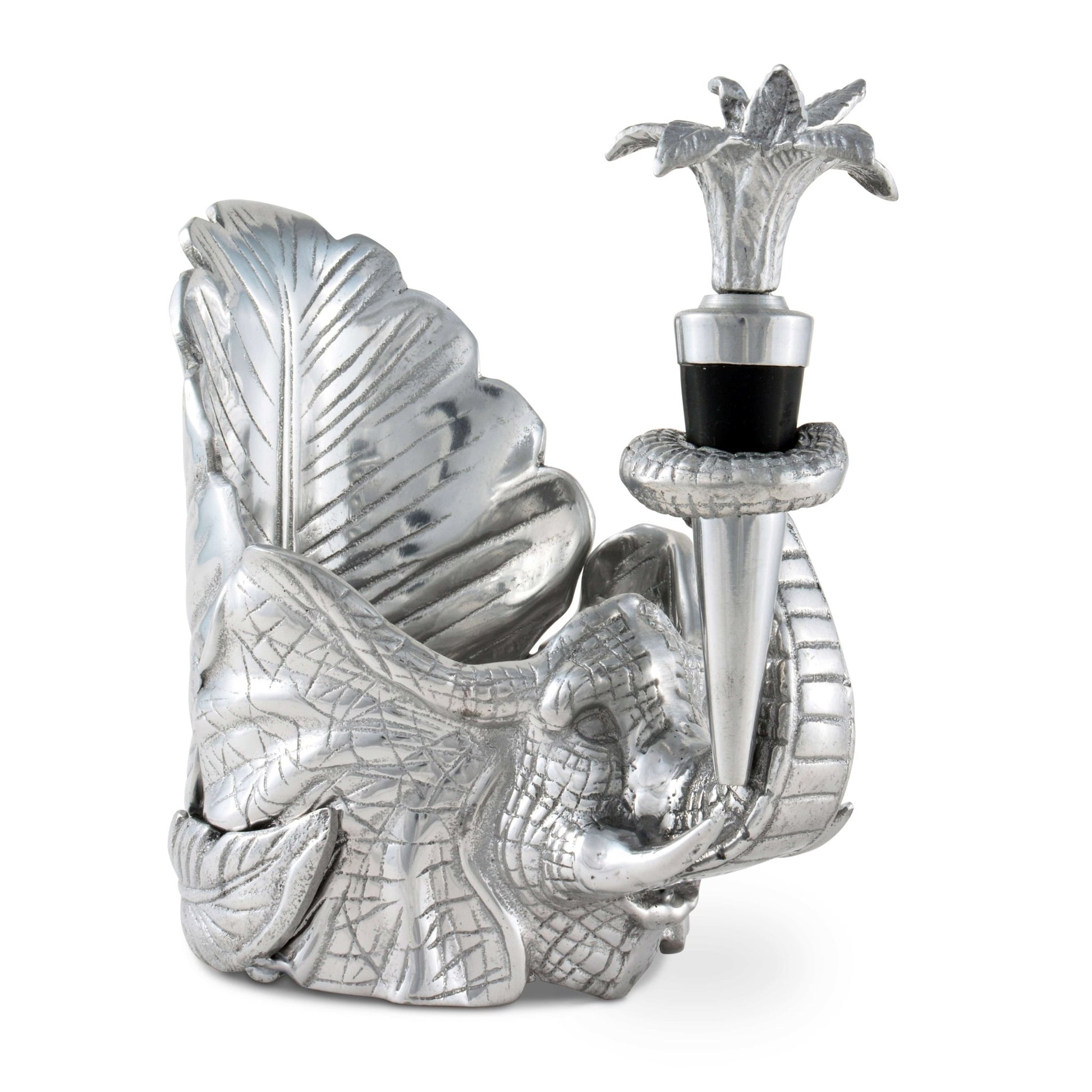 Elephant Wine Coaster and Stopper Set - themonogram manor 