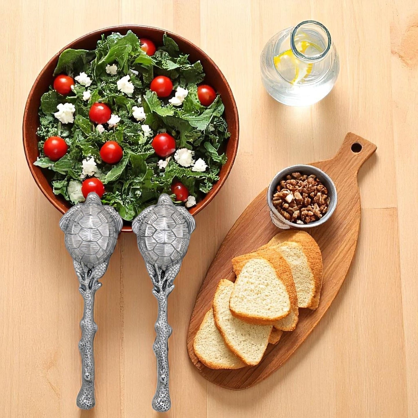 Sea Turtle Salad Servers - themonogram manor 