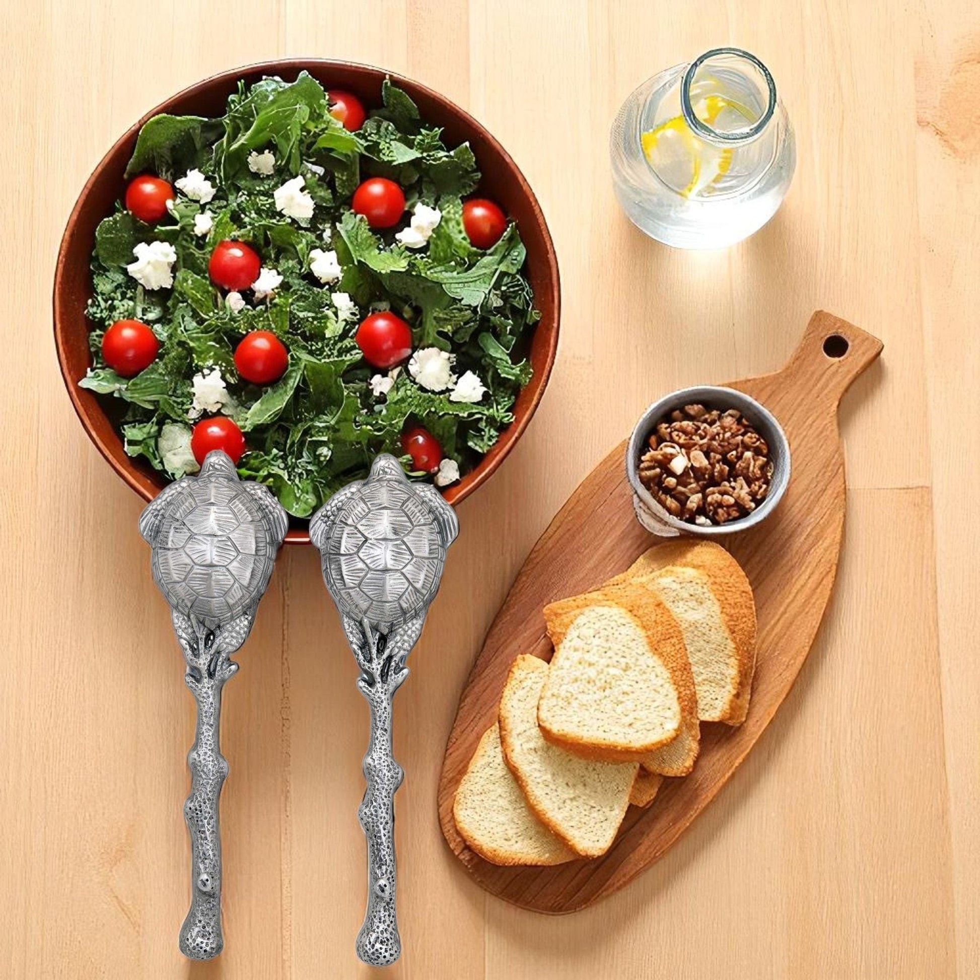 Sea Turtle Salad Servers - themonogram manor 