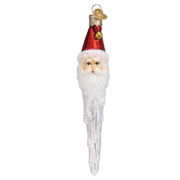 Jingle Bell Santa Icicle Ornament - #themonogram manor #