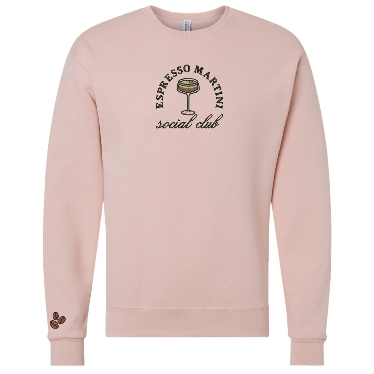'Espresso Martini Social Club' Crewneck Sweatshirt - themonogram manor 