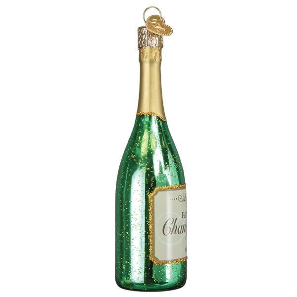 Fancy Champagne Bottle Ornament - themonogram manor 
