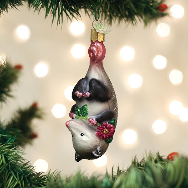Blossom Opossum Ornament - themonogram manor 