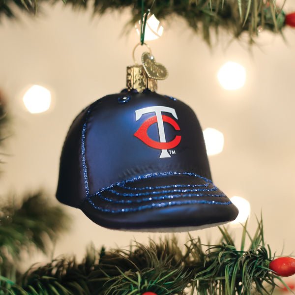 Twins Baseball Cap Ornament - themonogram manor 