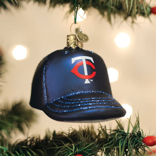 Twins Baseball Cap Ornament - themonogram manor 