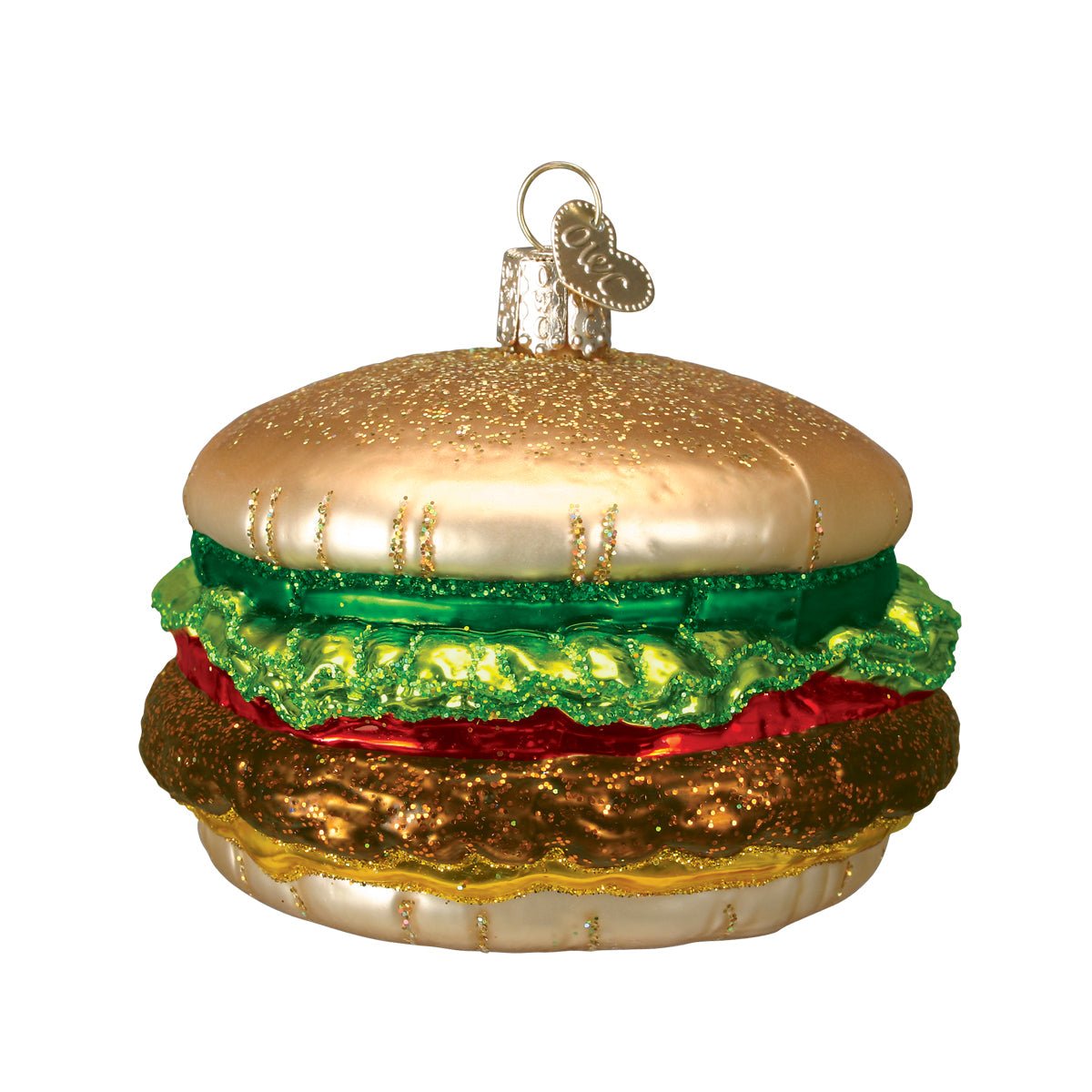 Cheeseburger Ornament - #themonogram manor #