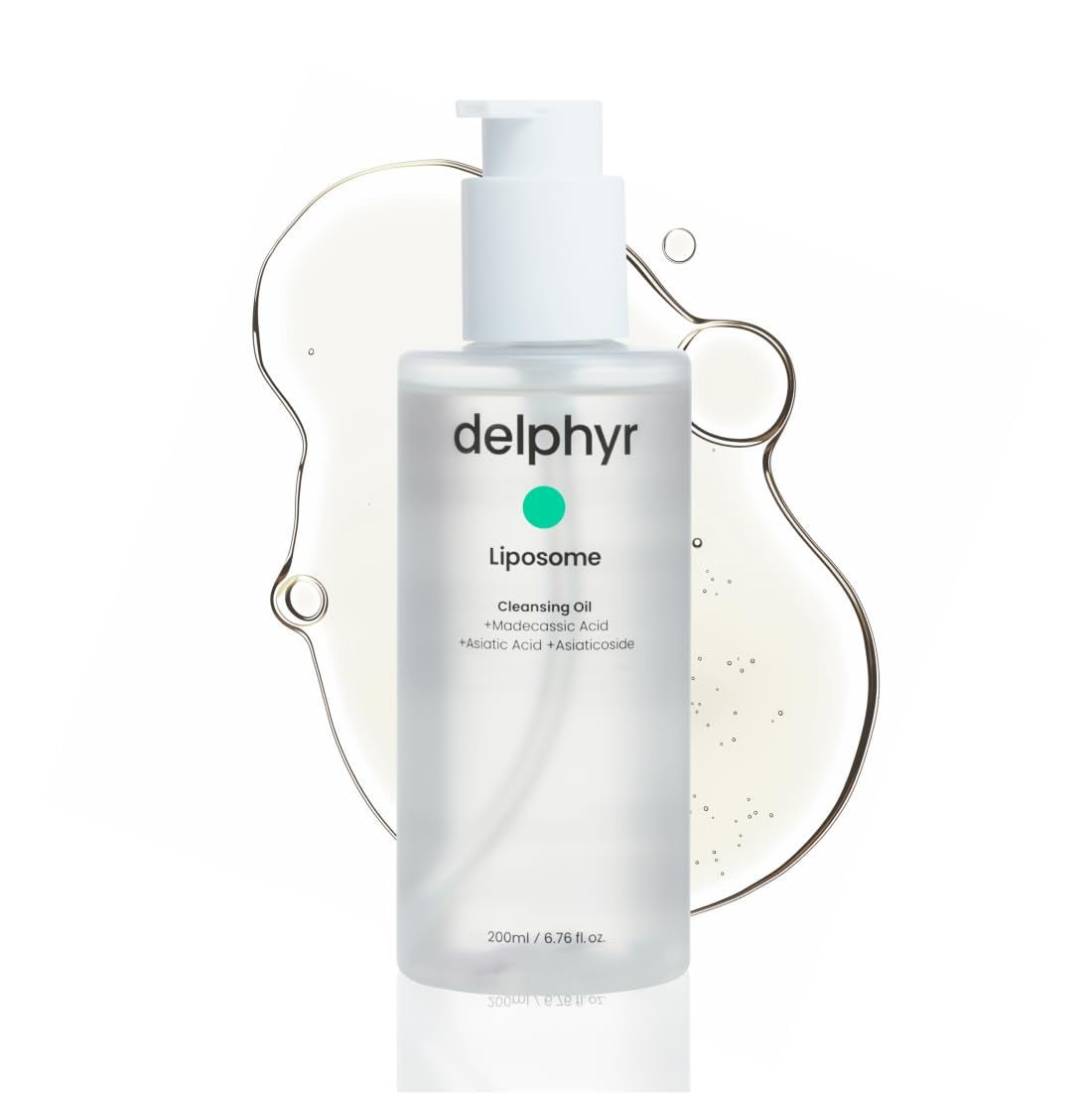 Liposome Daily Cleansing Oil, Gentle Makeup & Blackhead Remover for Sensitive Skin with Centella Asiatica TECA, Korean Skincare for Trouble Care (6.76 Fl. Oz., 200Ml) - themonogram manor 