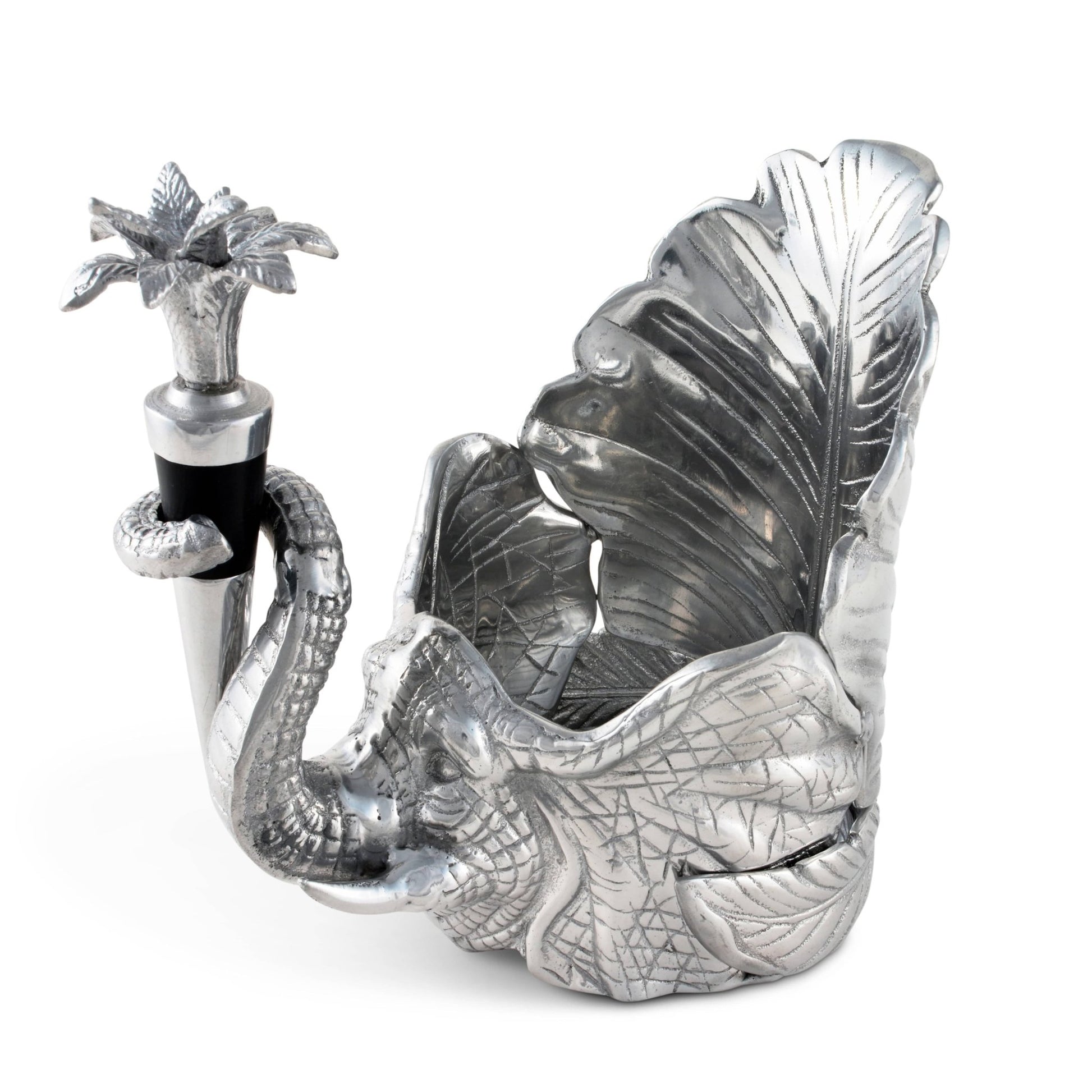 Elephant Wine Coaster and Stopper Set - themonogram manor 