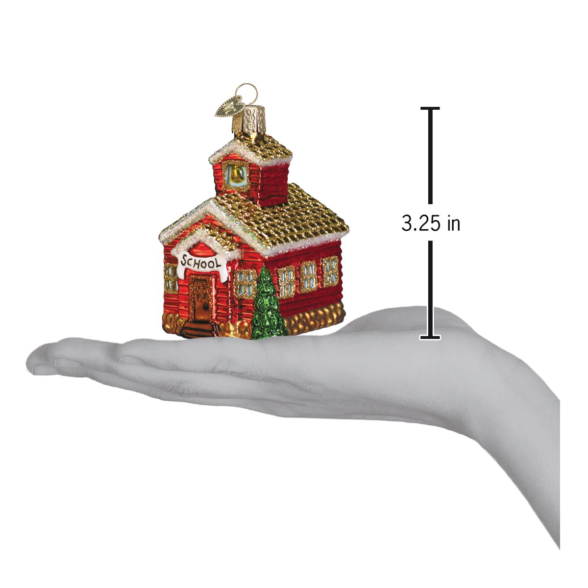 School House Ornament - #themonogram manor #