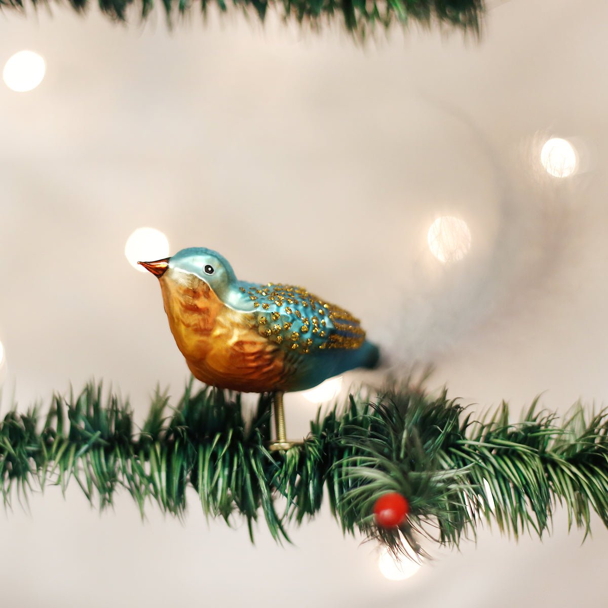 Forest Finch Ornament - themonogram manor 